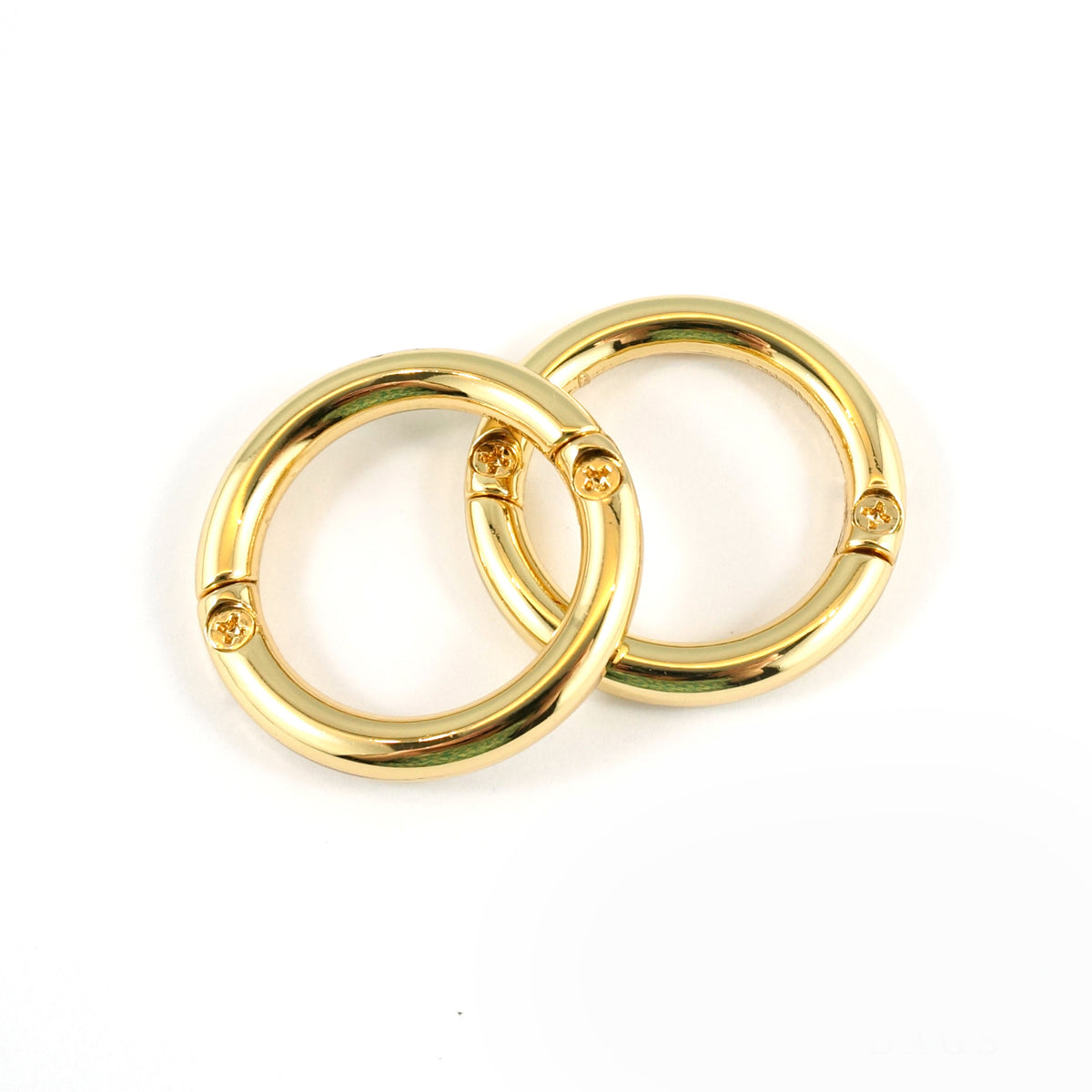 Gate Rings - 1" (25 mm) screw together - Available in 6 metal finishes