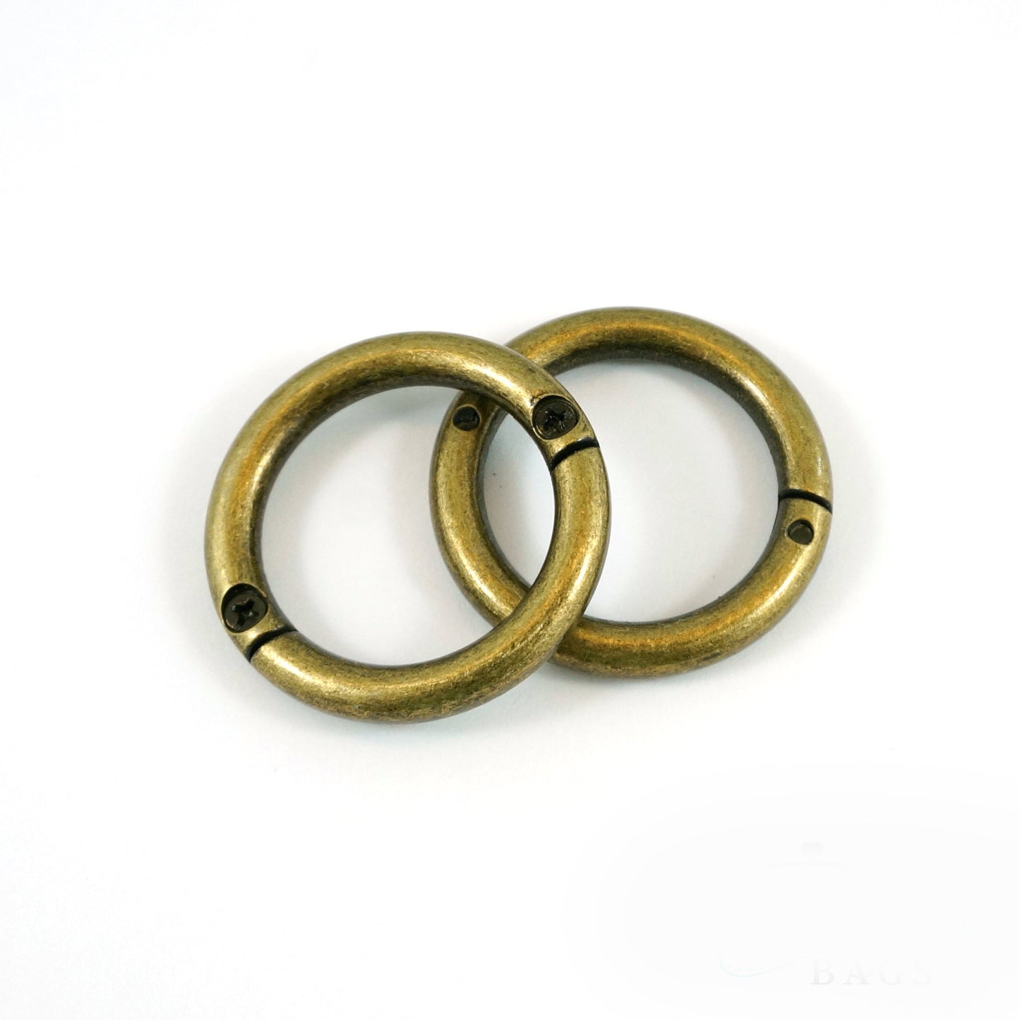 Gate Rings - 1" (25 mm) screw together - Available in 6 metal finishes