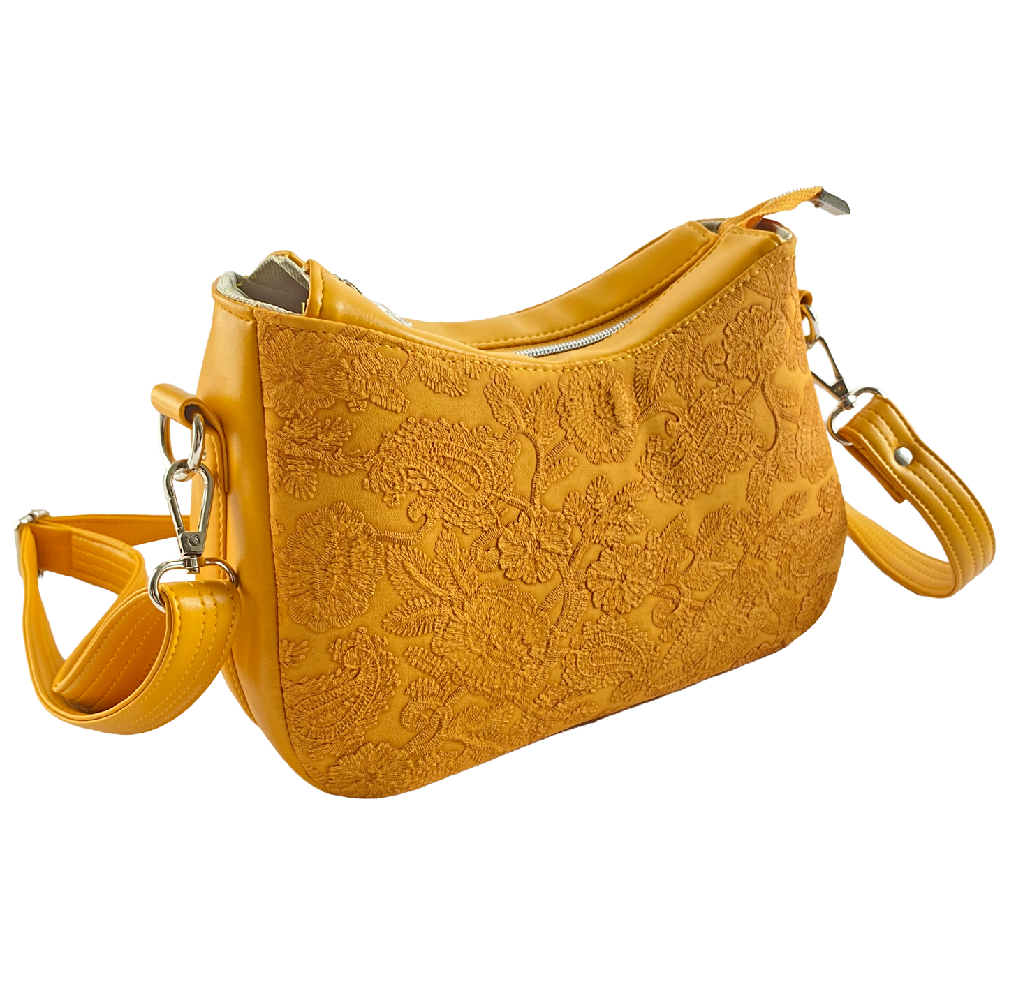 SOLID Faux Leather - Mustard