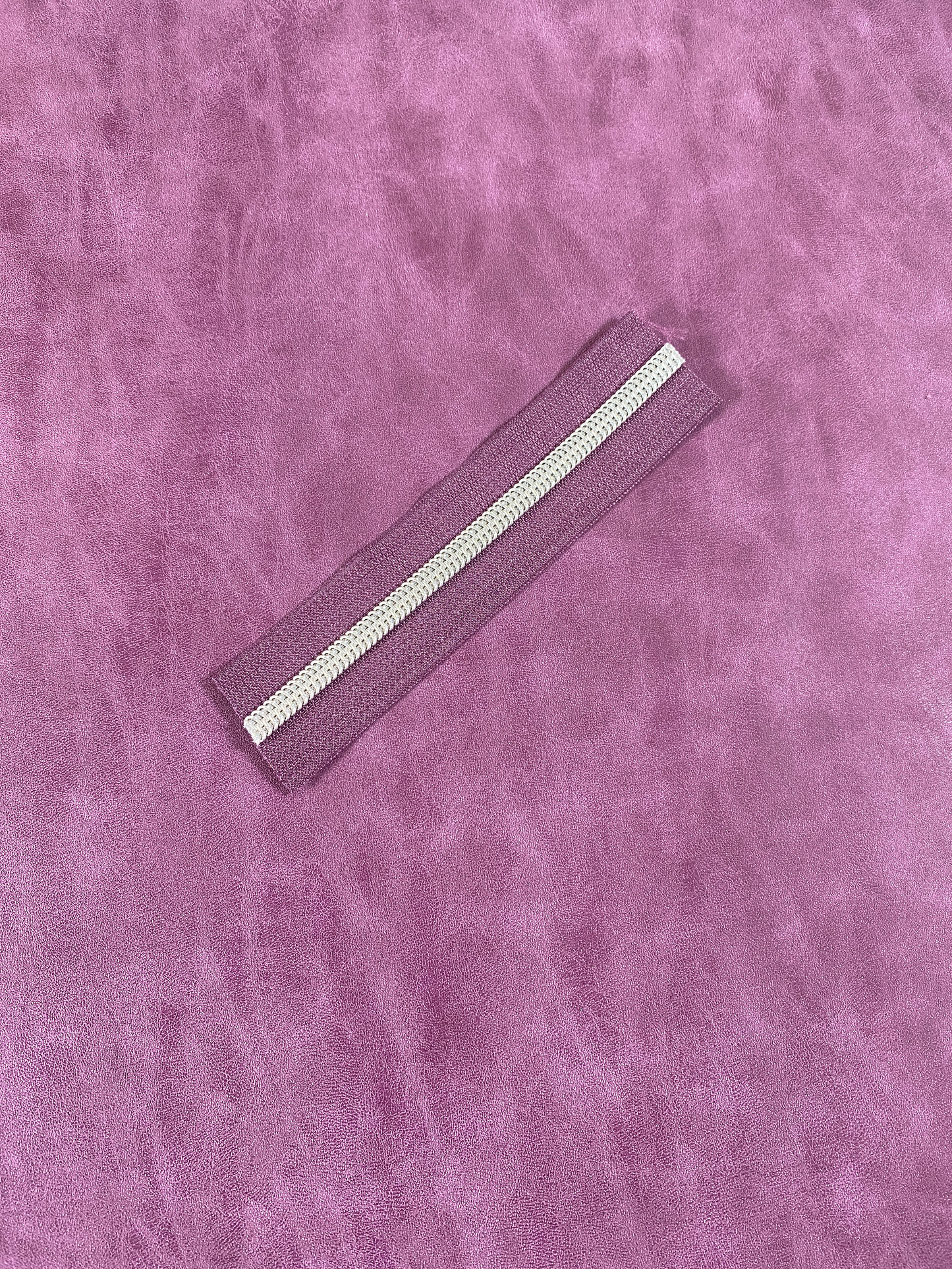 DISTRESSED Faux Suede - Aubergine