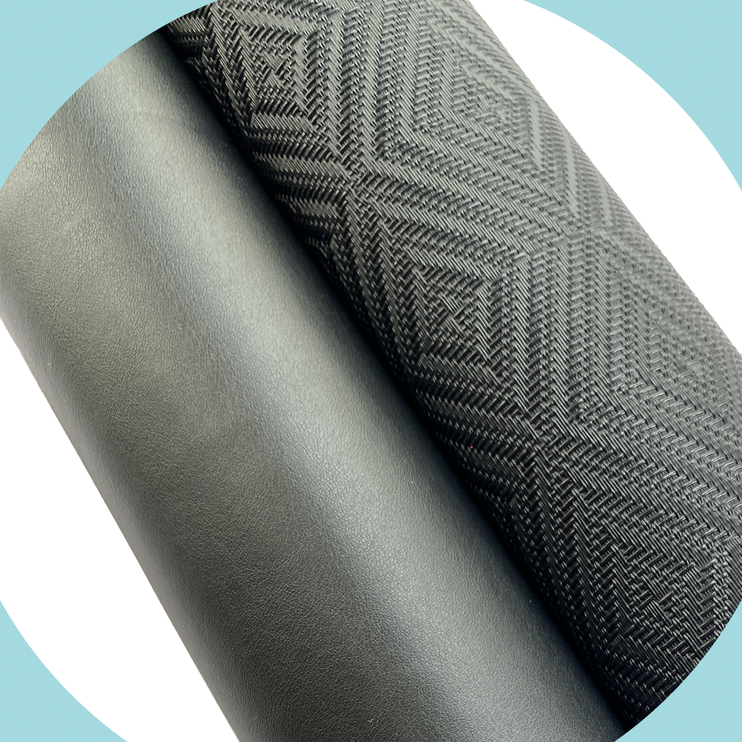 DIAMOND Faux Leather - Black