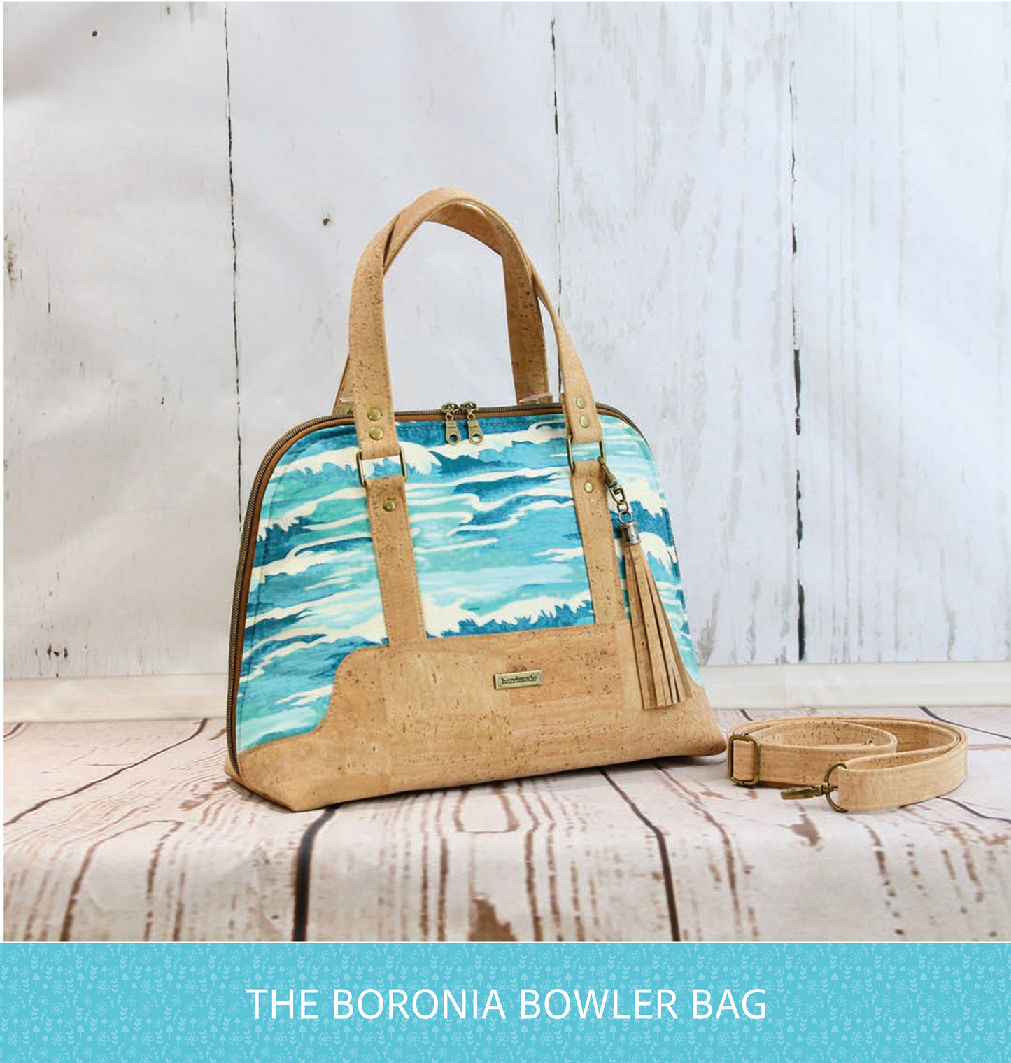 The Boronia Bowler Bag - PDF Sewing pattern