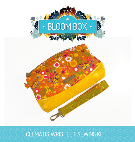 Bloom Box - Clematis Wristlet Sewing Kit October 2023