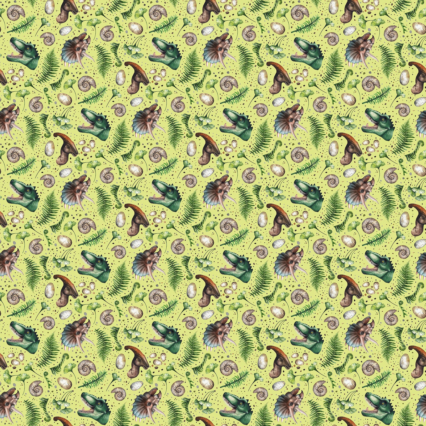 Paleo Tales - Multi Toss in Light Green Multi