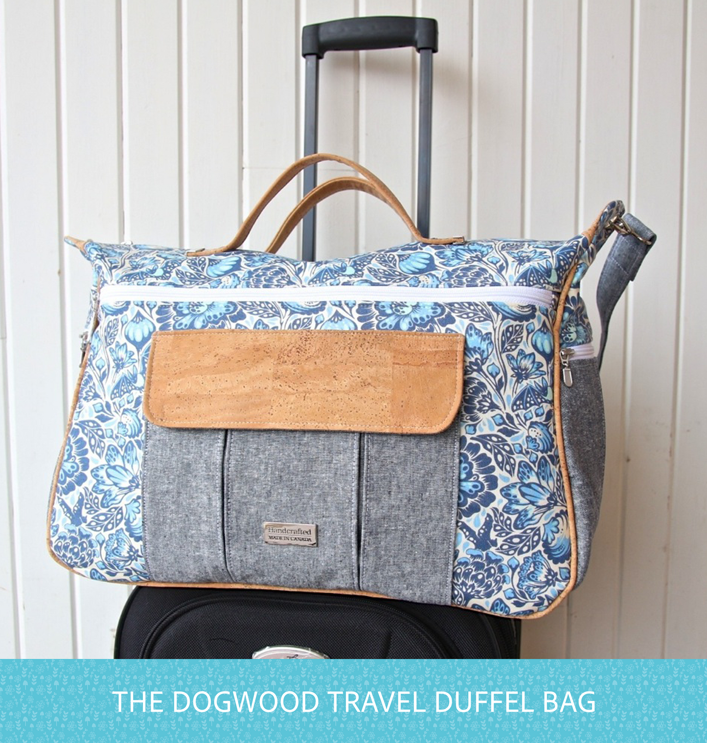 The Dogwood Travel Duffel Bag - PDF Sewing pattern