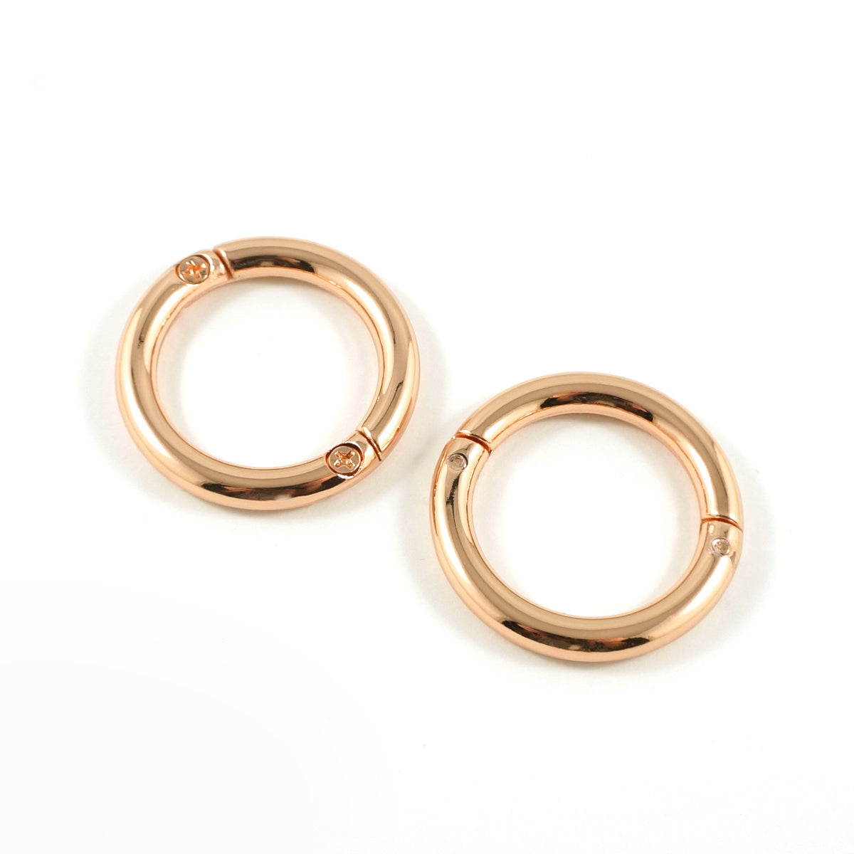 Gate Rings - 1" (25 mm) screw together - Available in 6 metal finishes