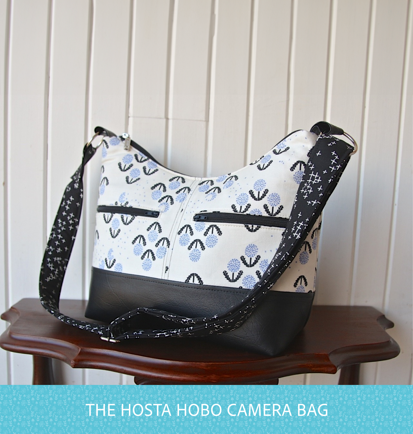 The Hosta Hobo Camera Bag - PDF Sewing Pattern