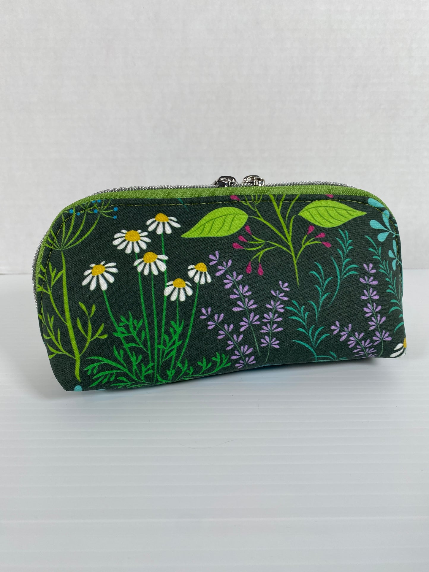 Crocus pouches - handmade cosmetic bags