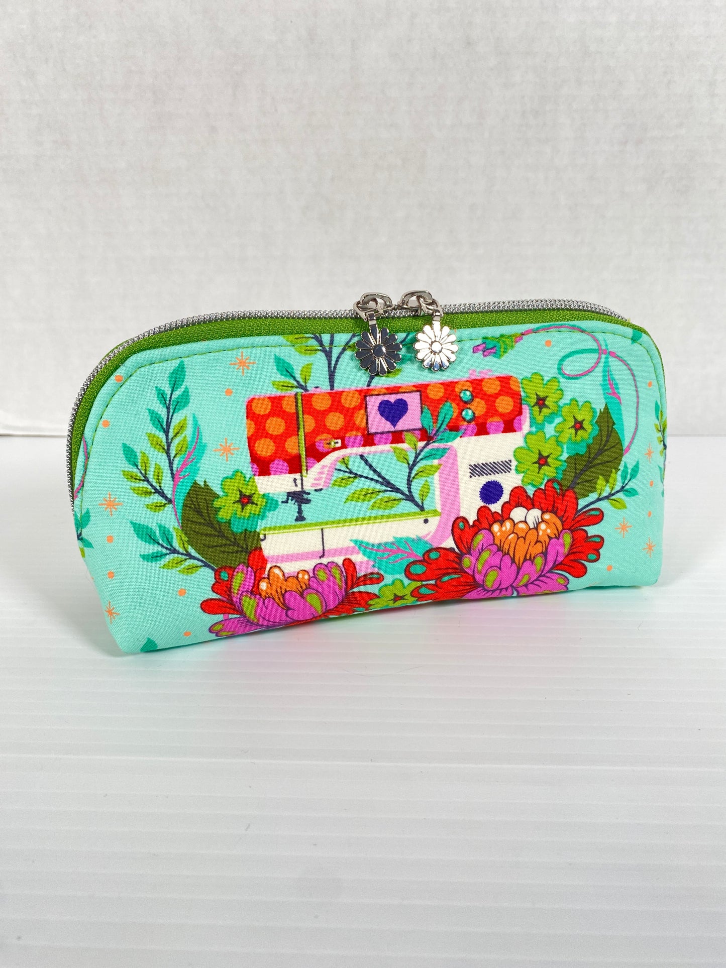 Crocus pouches - handmade cosmetic bags