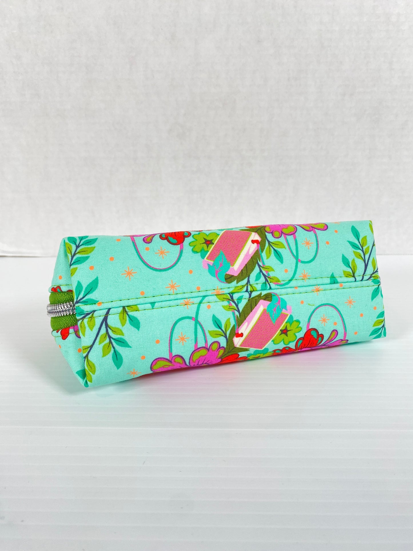 Crocus pouches - handmade cosmetic bags