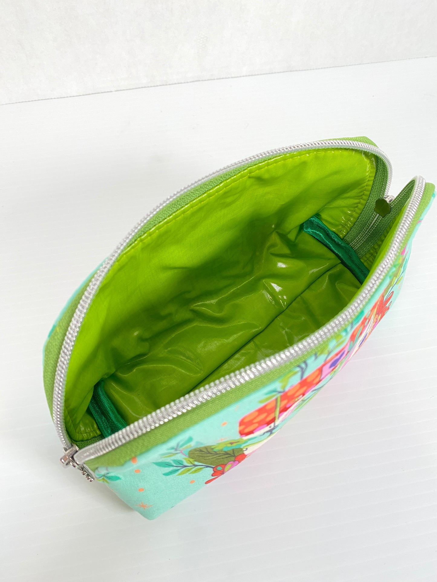 Crocus pouches - handmade cosmetic bags
