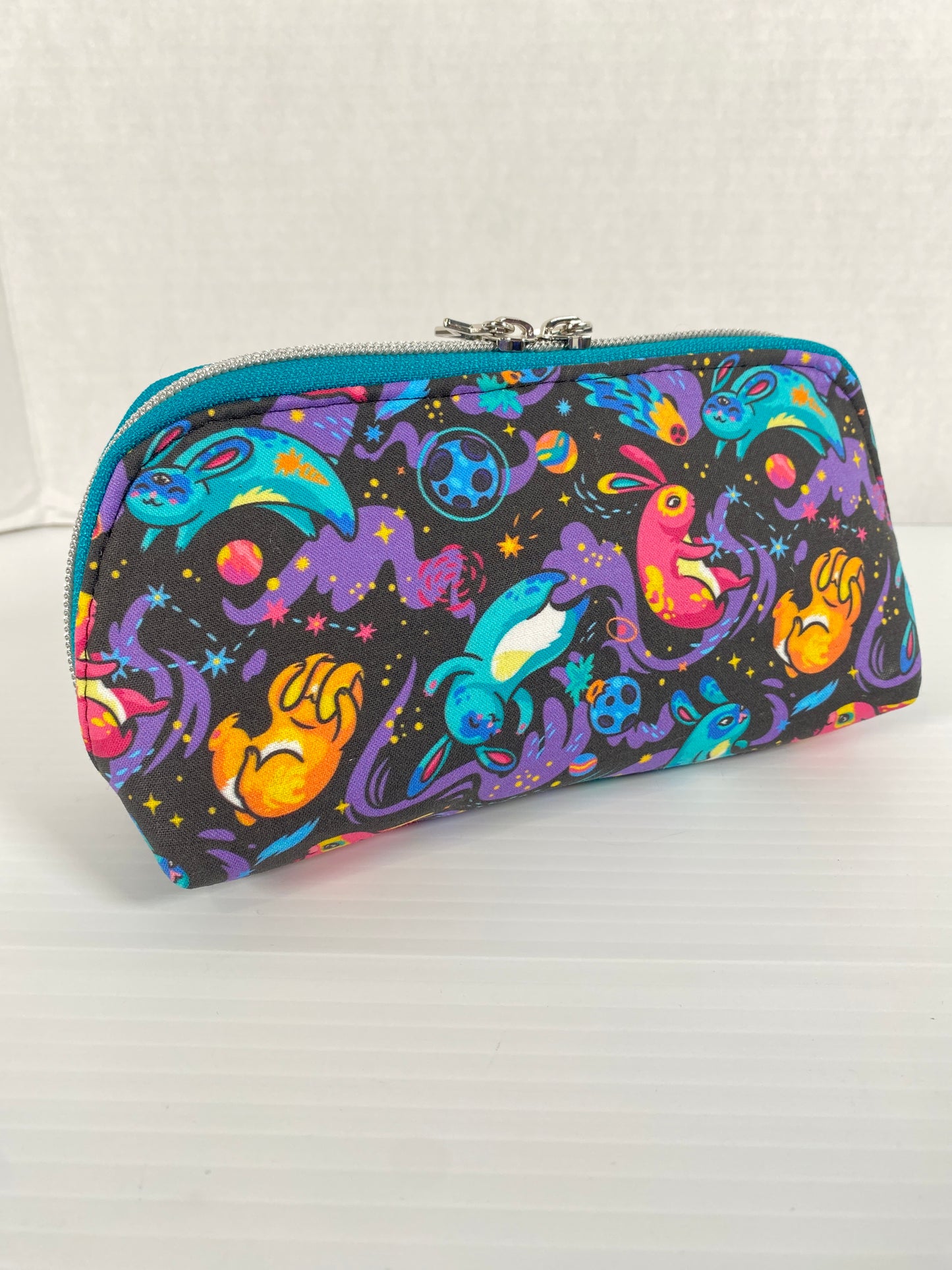Crocus pouches - handmade cosmetic bags
