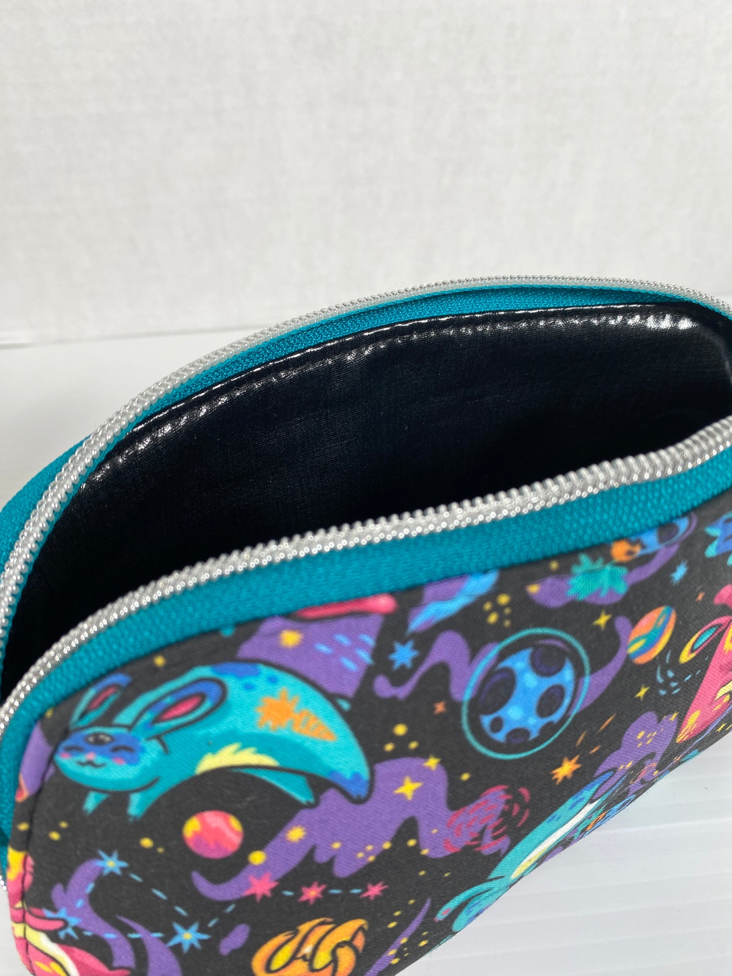 Crocus pouches - handmade cosmetic bags