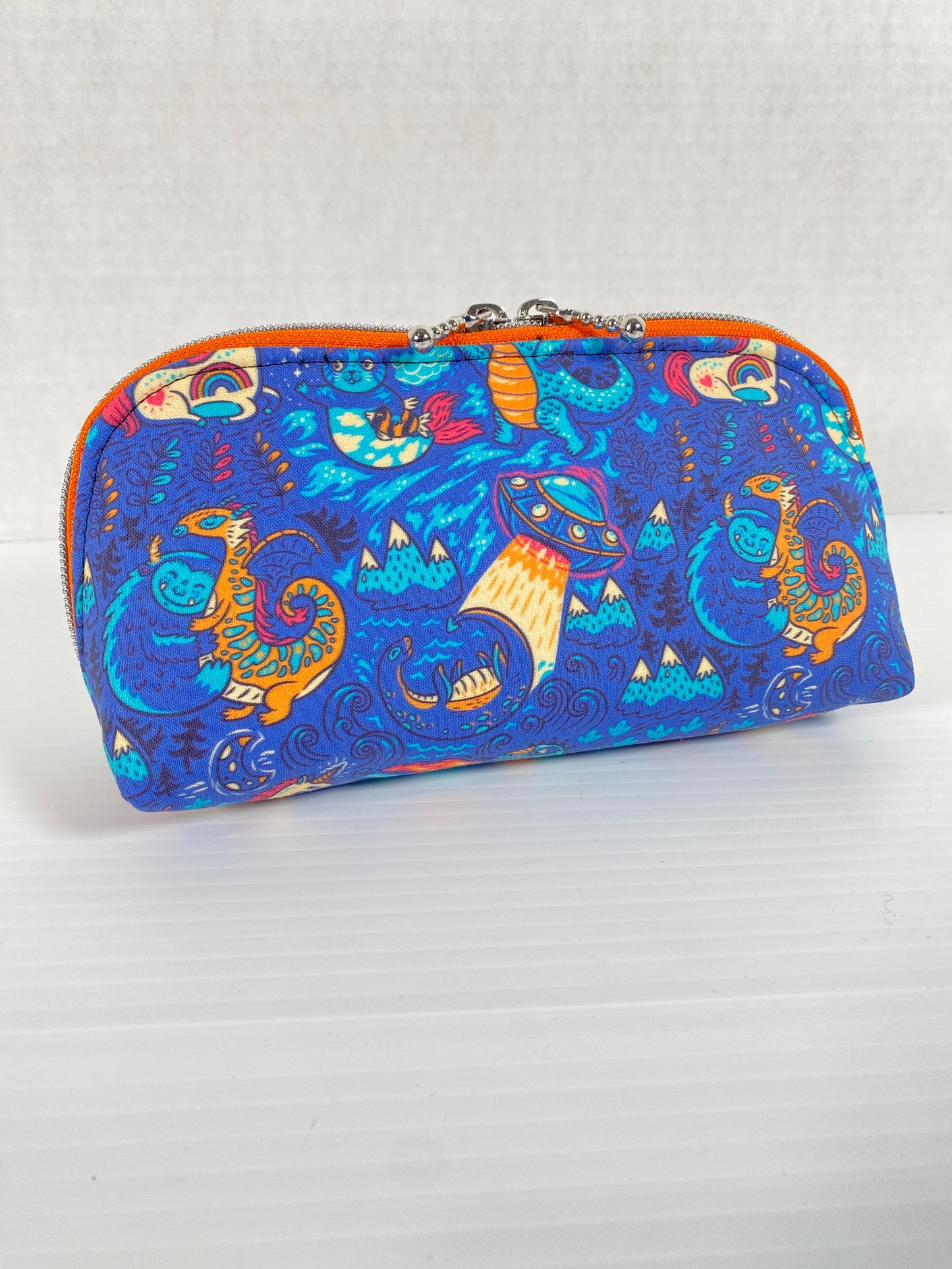 Crocus pouches - handmade cosmetic bags