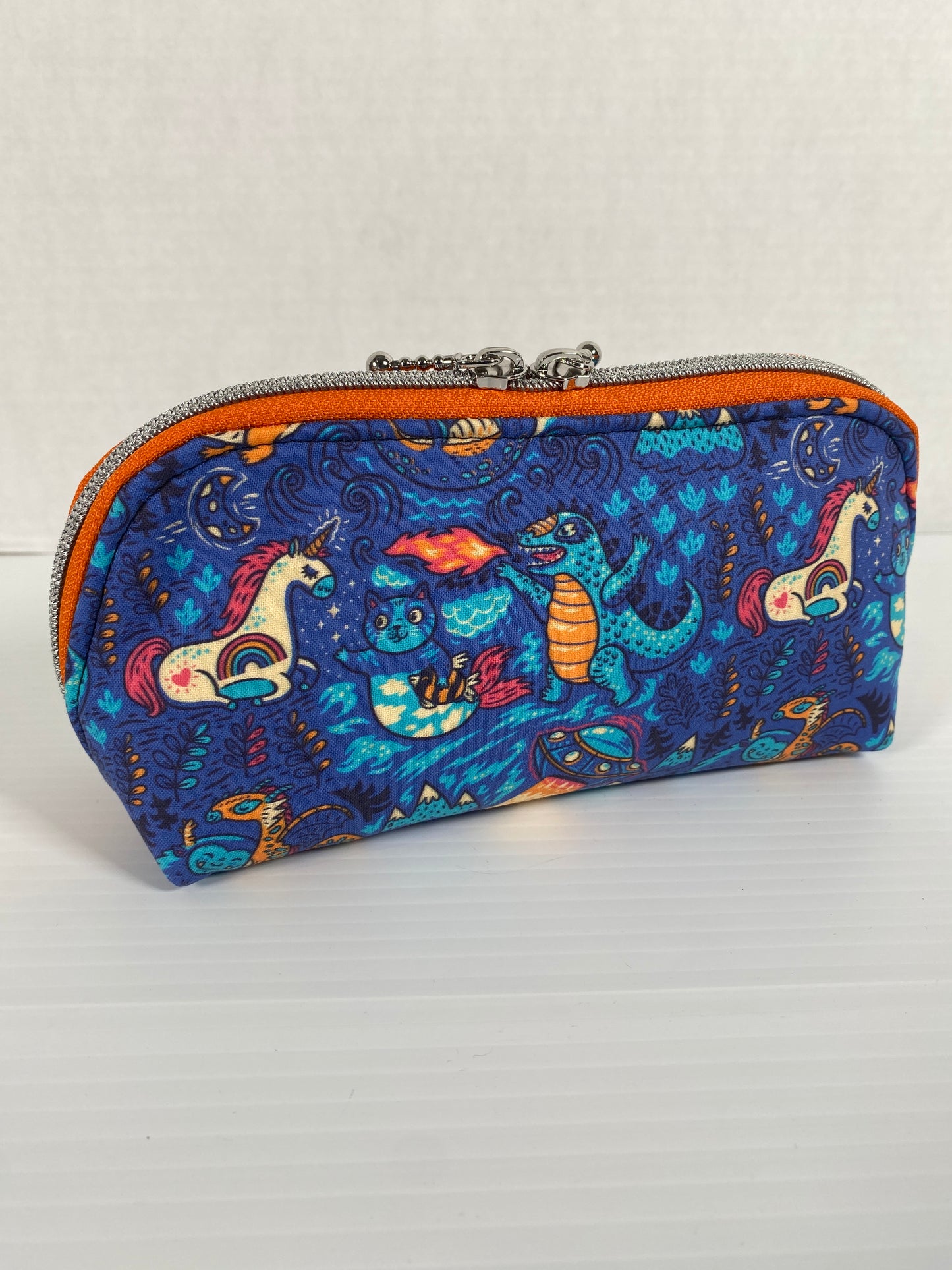 Crocus pouches - handmade cosmetic bags