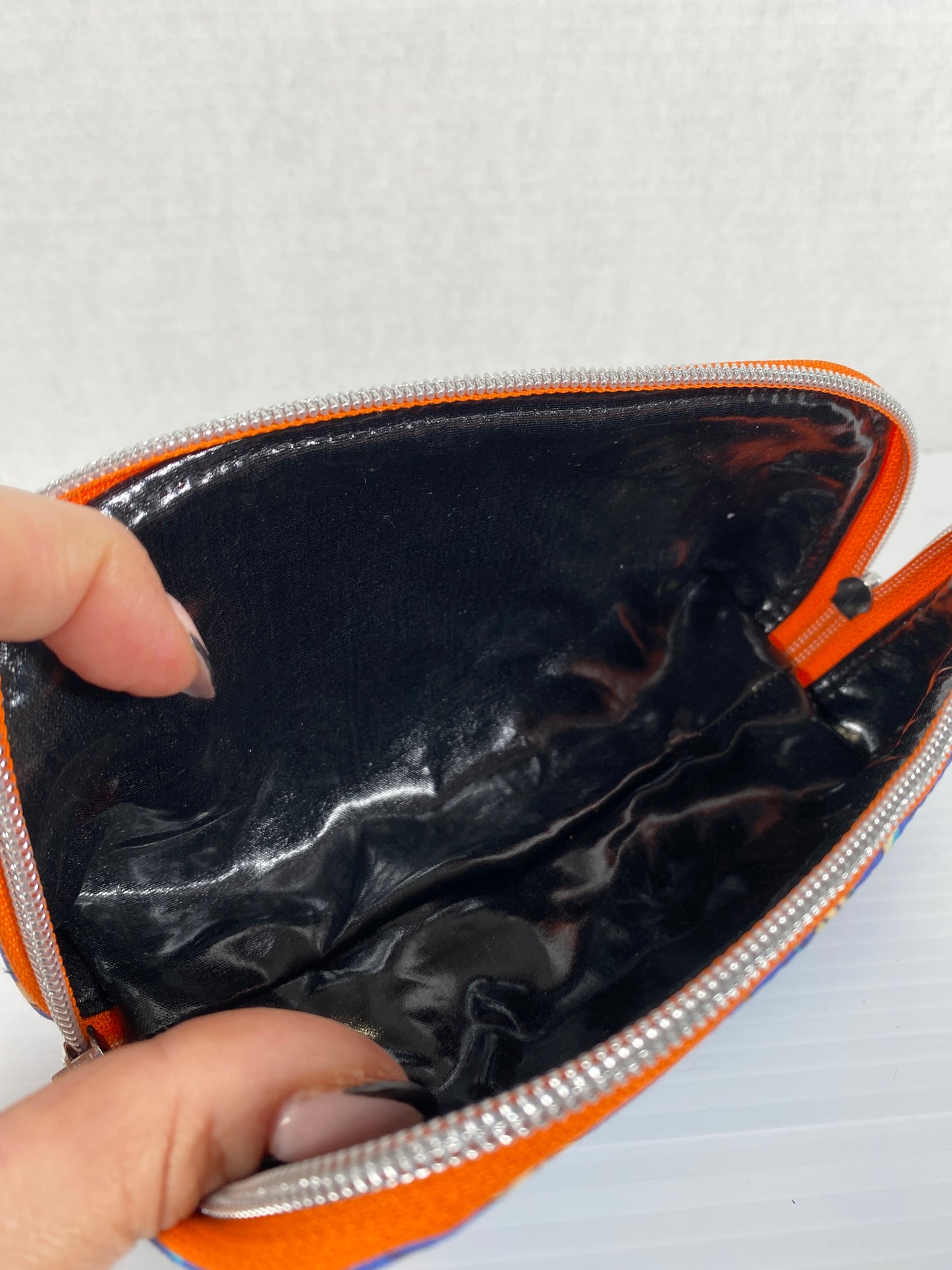 Crocus pouches - handmade cosmetic bags