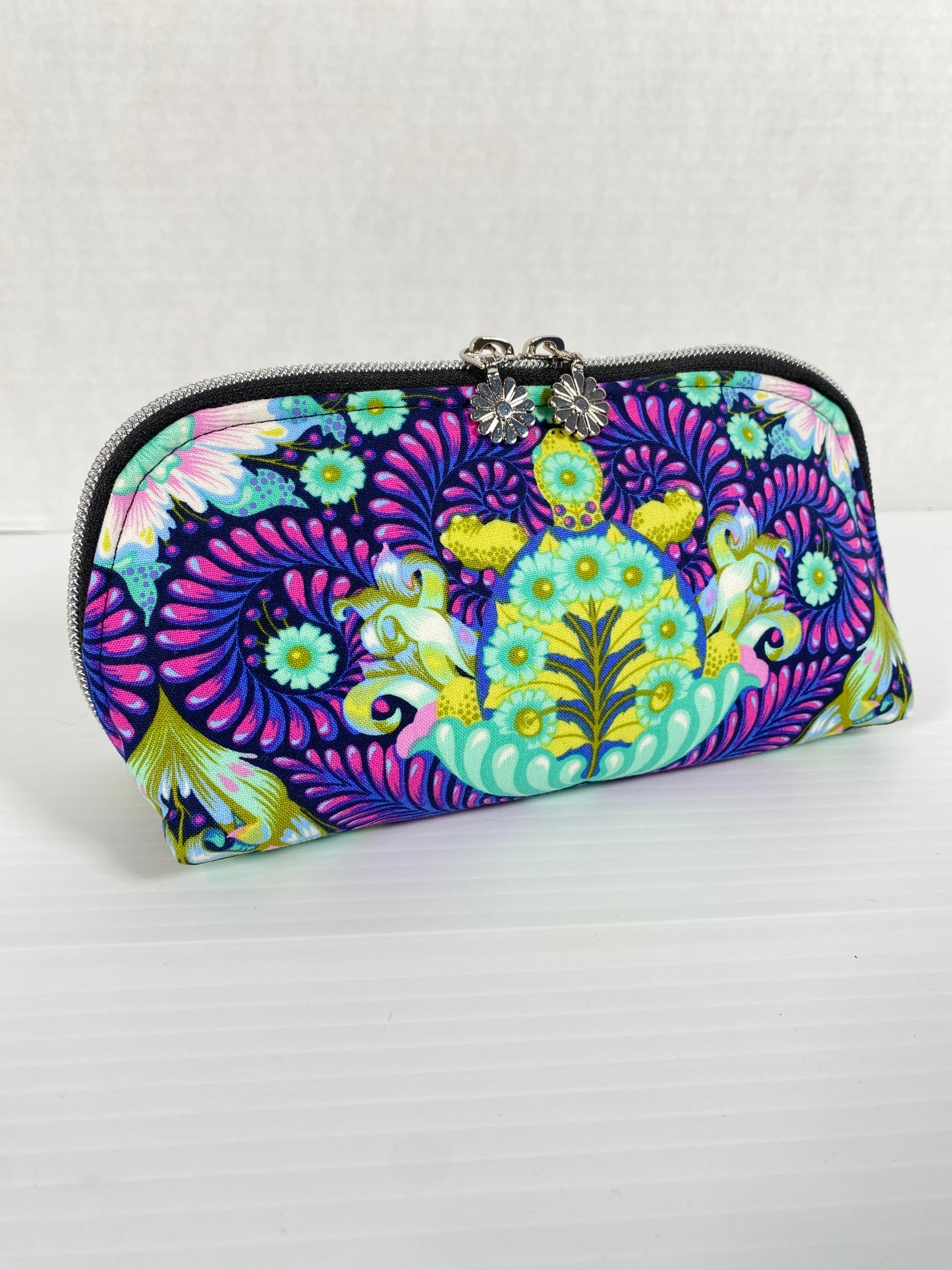 Crocus pouches - handmade cosmetic bags
