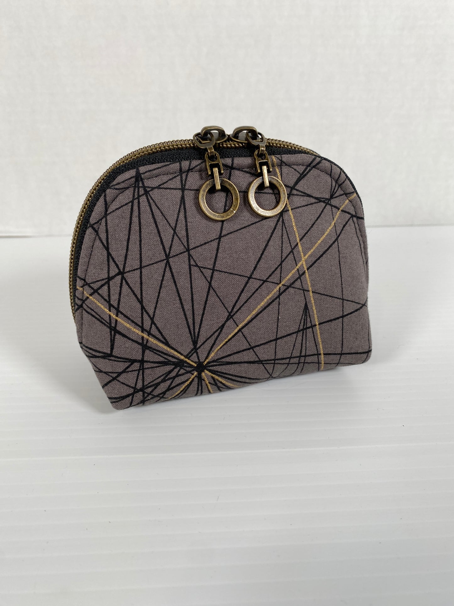 Crocus pouches - handmade cosmetic bags