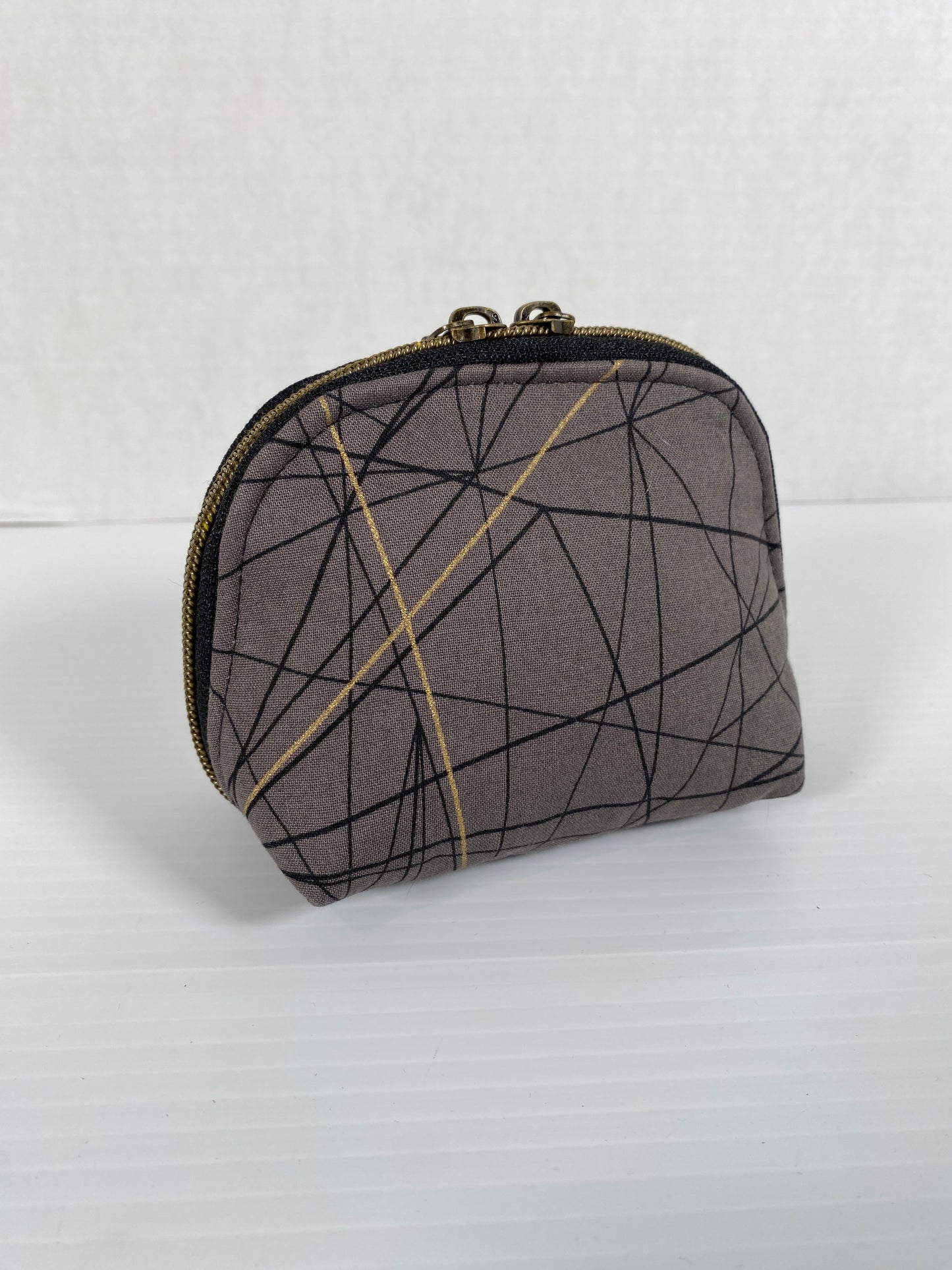 Crocus pouches - handmade cosmetic bags