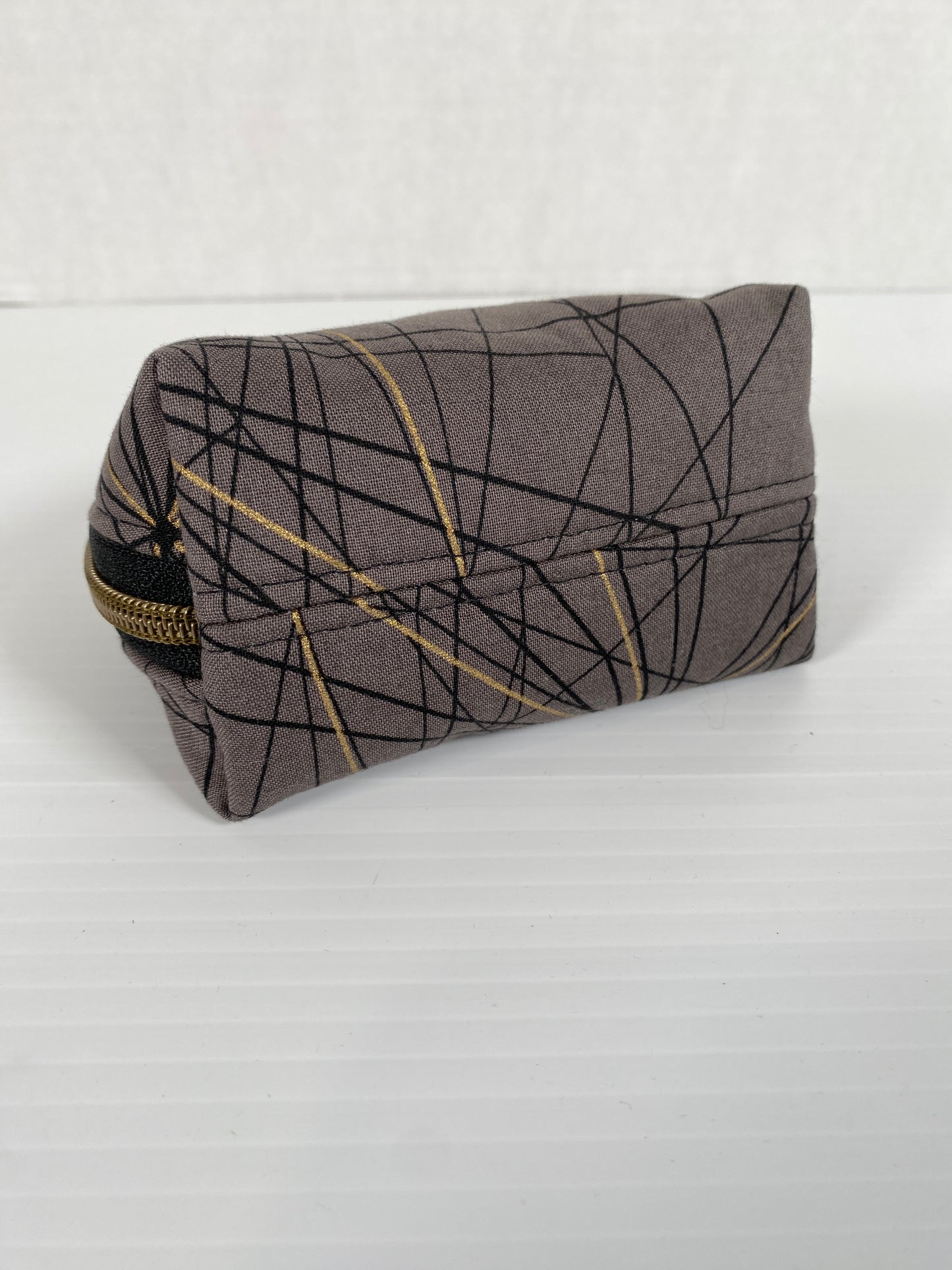 Crocus pouches - handmade cosmetic bags