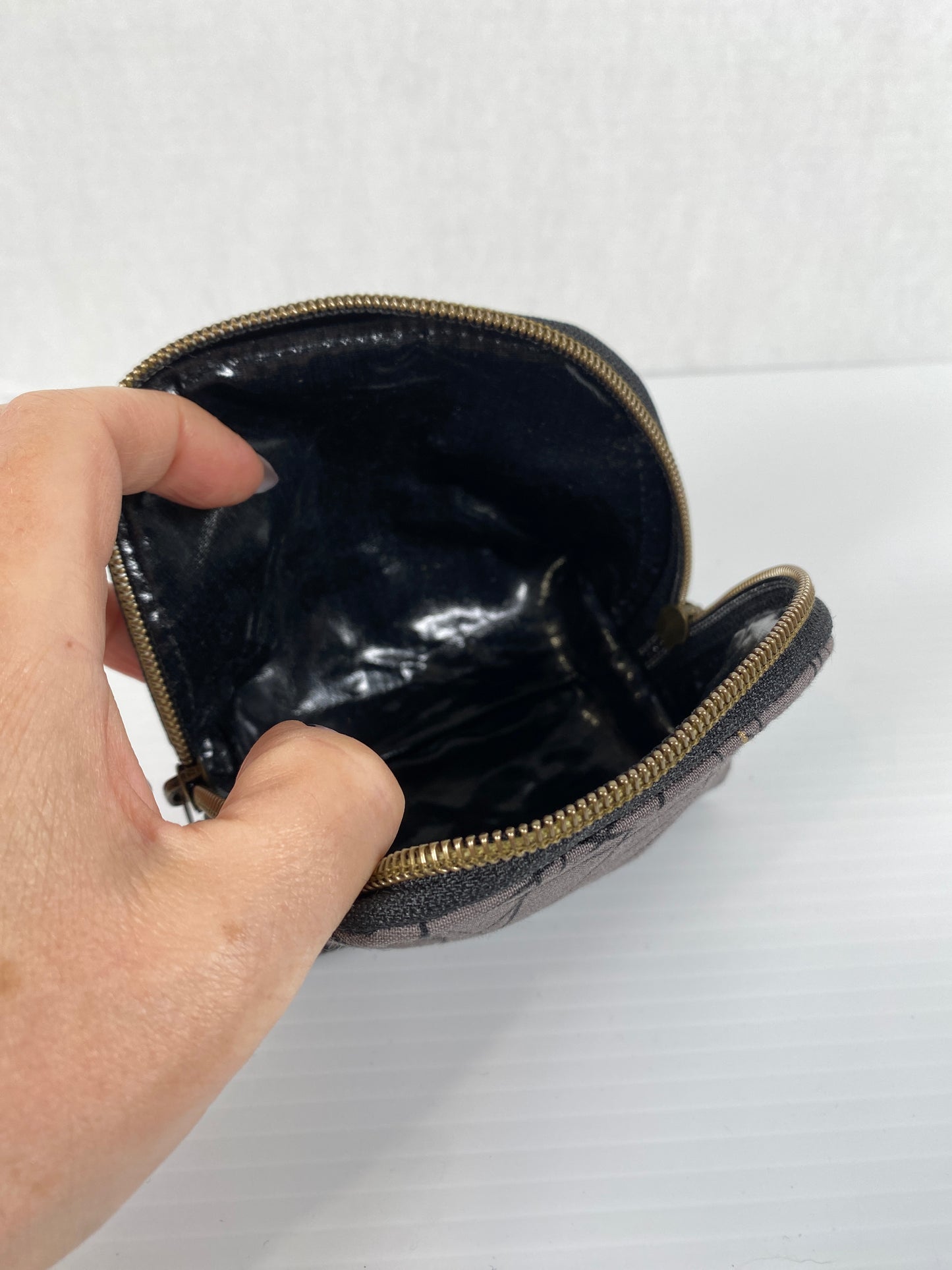 Crocus pouches - handmade cosmetic bags