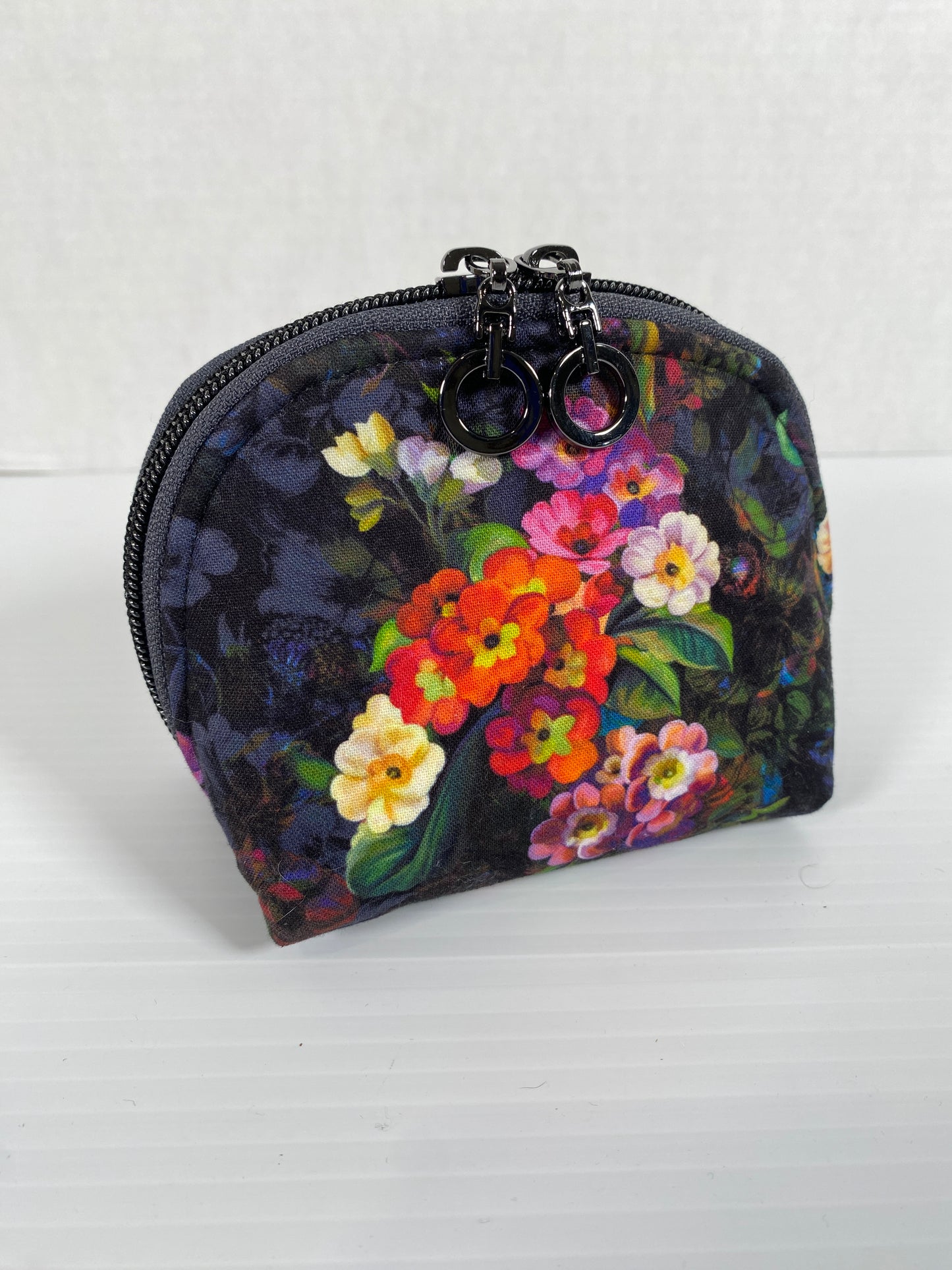 Crocus pouches - handmade cosmetic bags