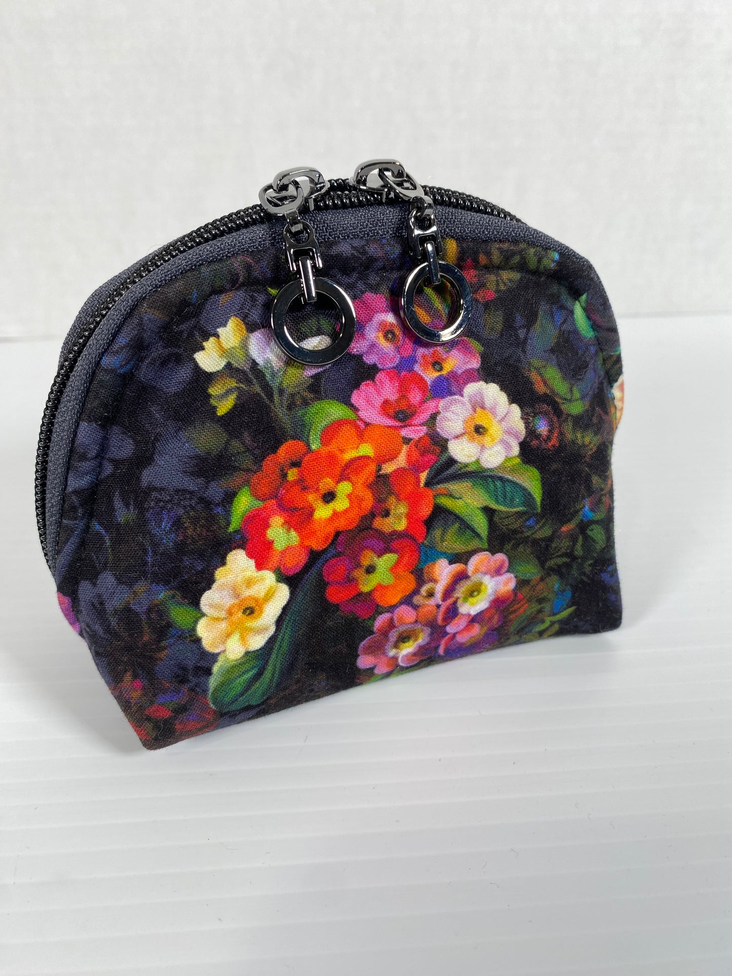 Crocus pouches - handmade cosmetic bags