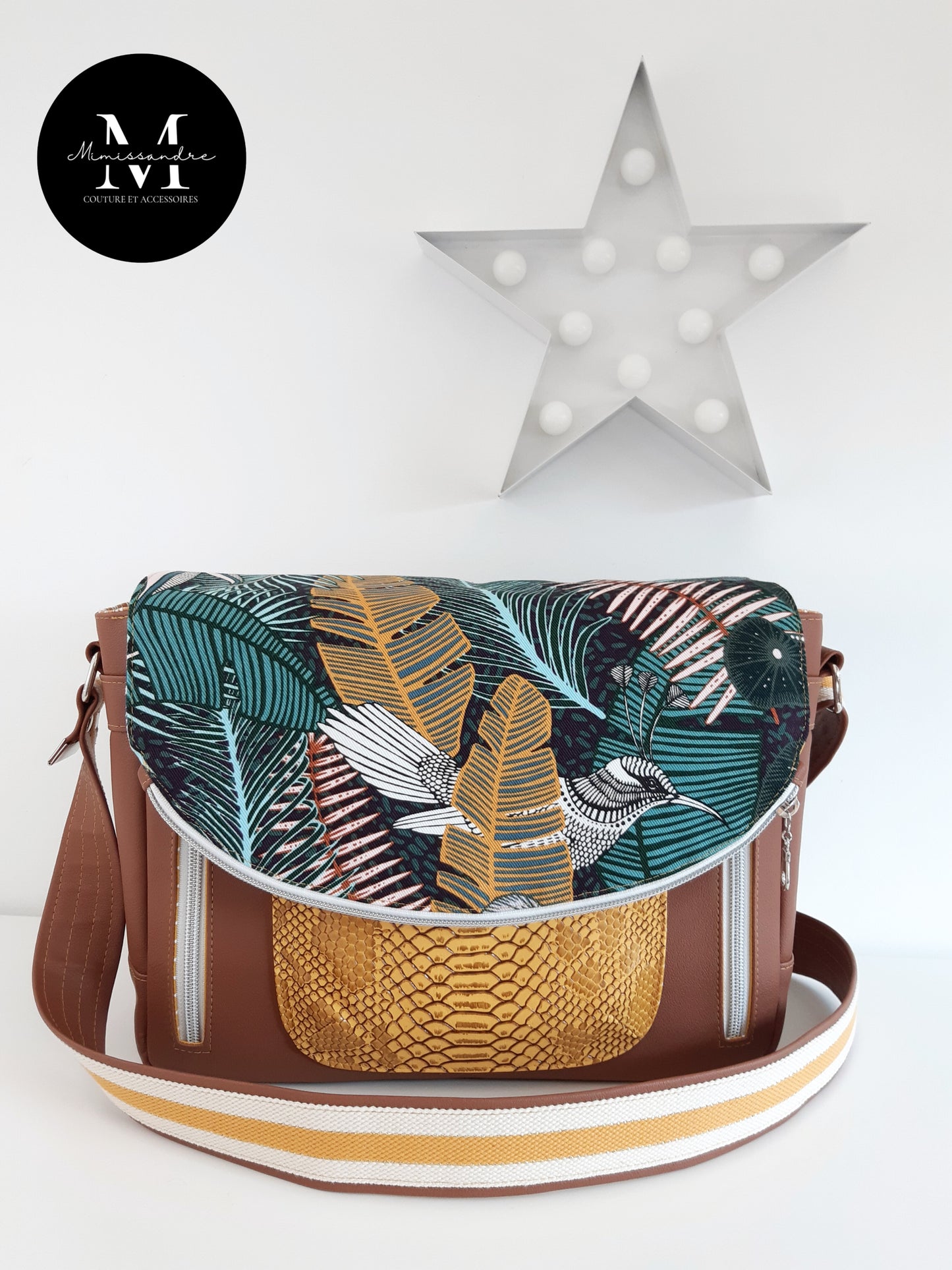 The Lunaria Satchel - PDF sewing pattern