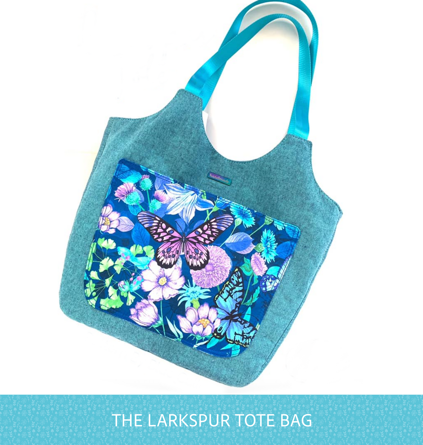 FREE The Larkspur Tote Bag - PDF Sewing Pattern