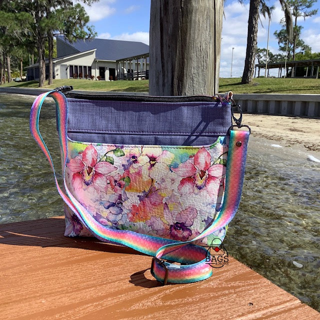 Zabelia Triple Zip Bag - PDF sewing pattern