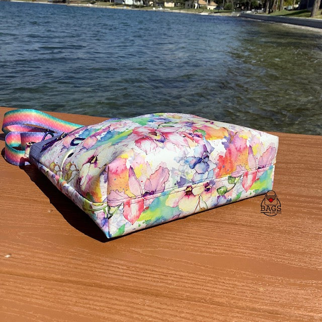 Zabelia Triple Zip Bag - PDF sewing pattern