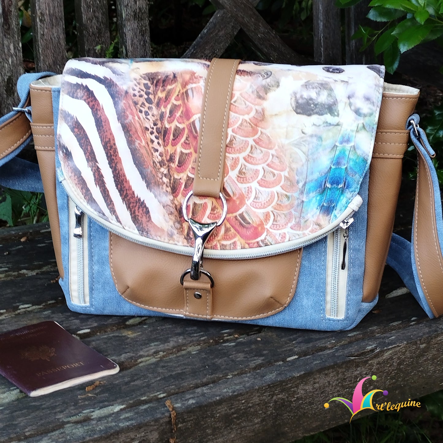 The Lunaria Satchel - PDF sewing pattern
