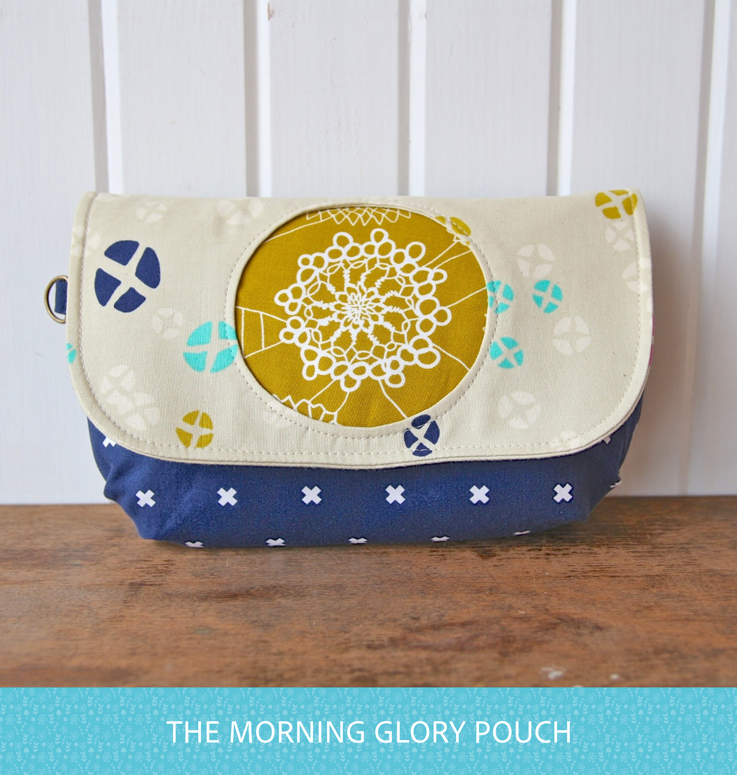 The Morning Glory Pouch - FREE PDF Sewing Pattern