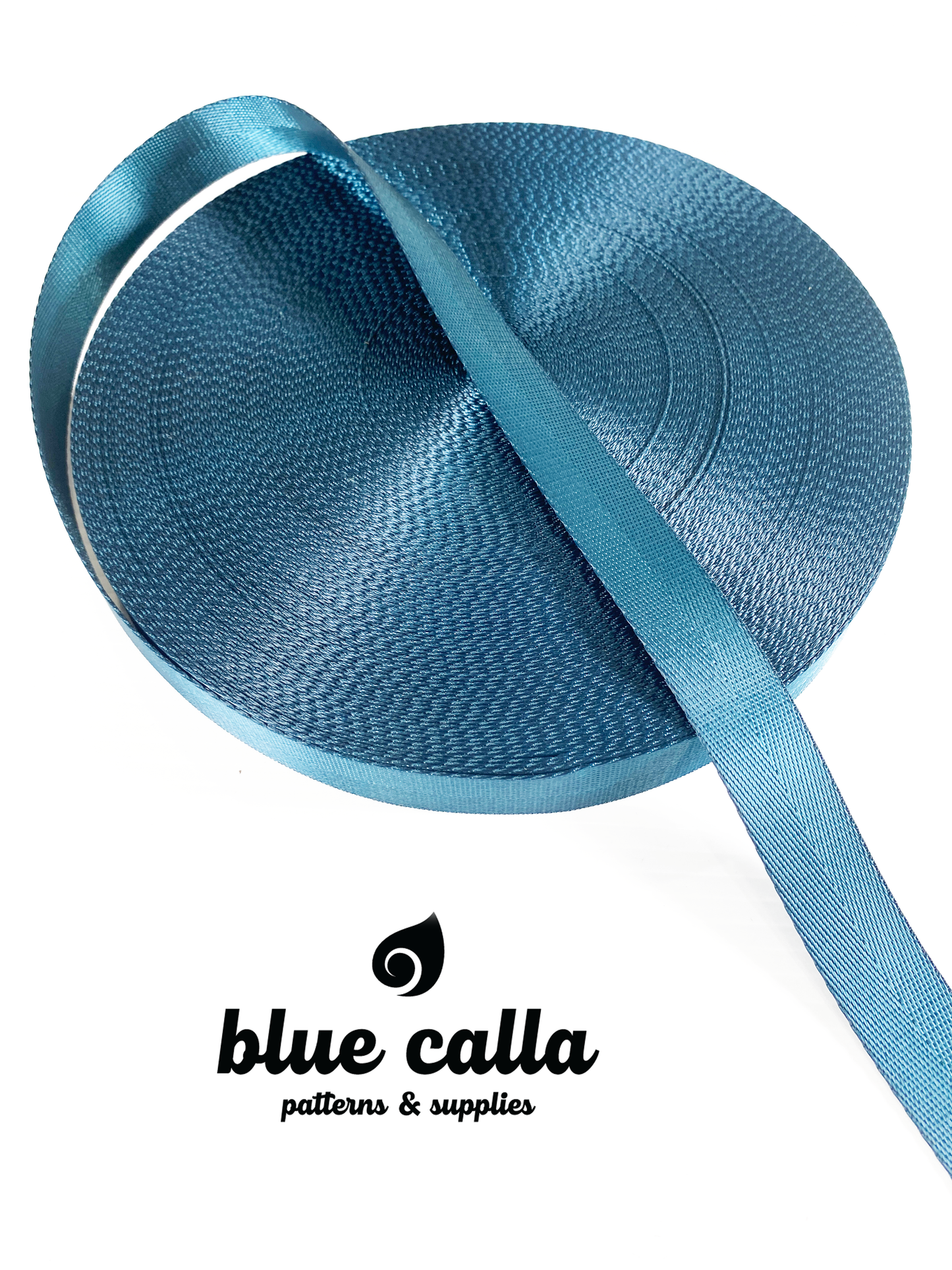 Seat Belt Webbing - Teal