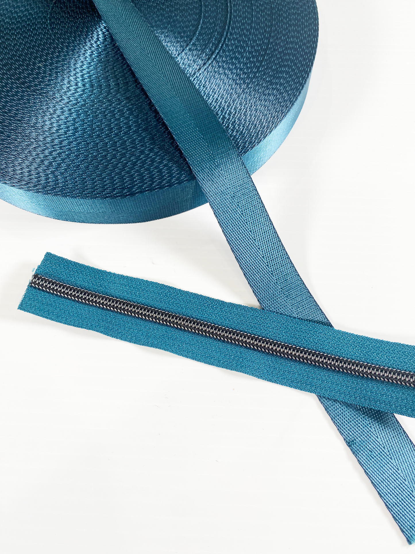 Seat Belt Webbing - Teal