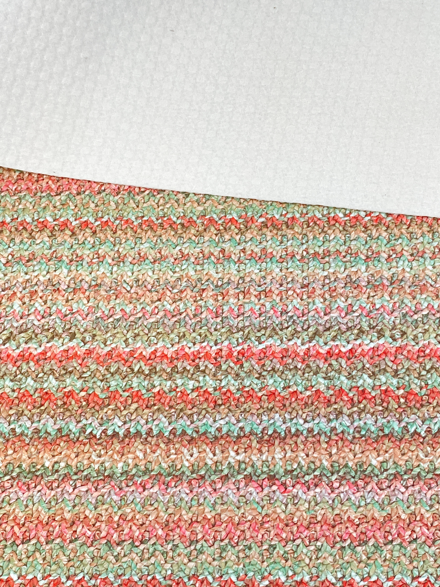 CROCHET Faux Leather - Tutti Frutti