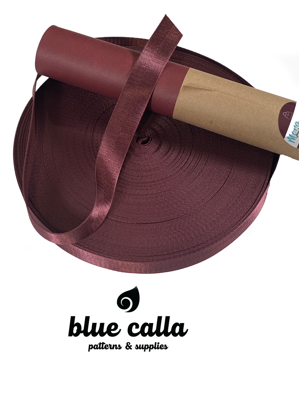 Seat Belt Webbing - Wine