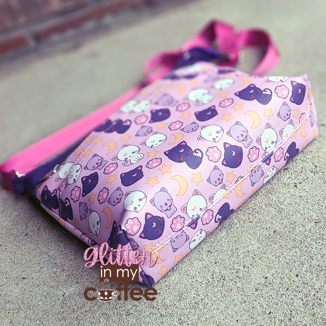 Zabelia Triple Zip Bag - PDF sewing pattern