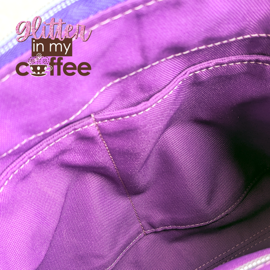 Zabelia Triple Zip Bag - PDF sewing pattern
