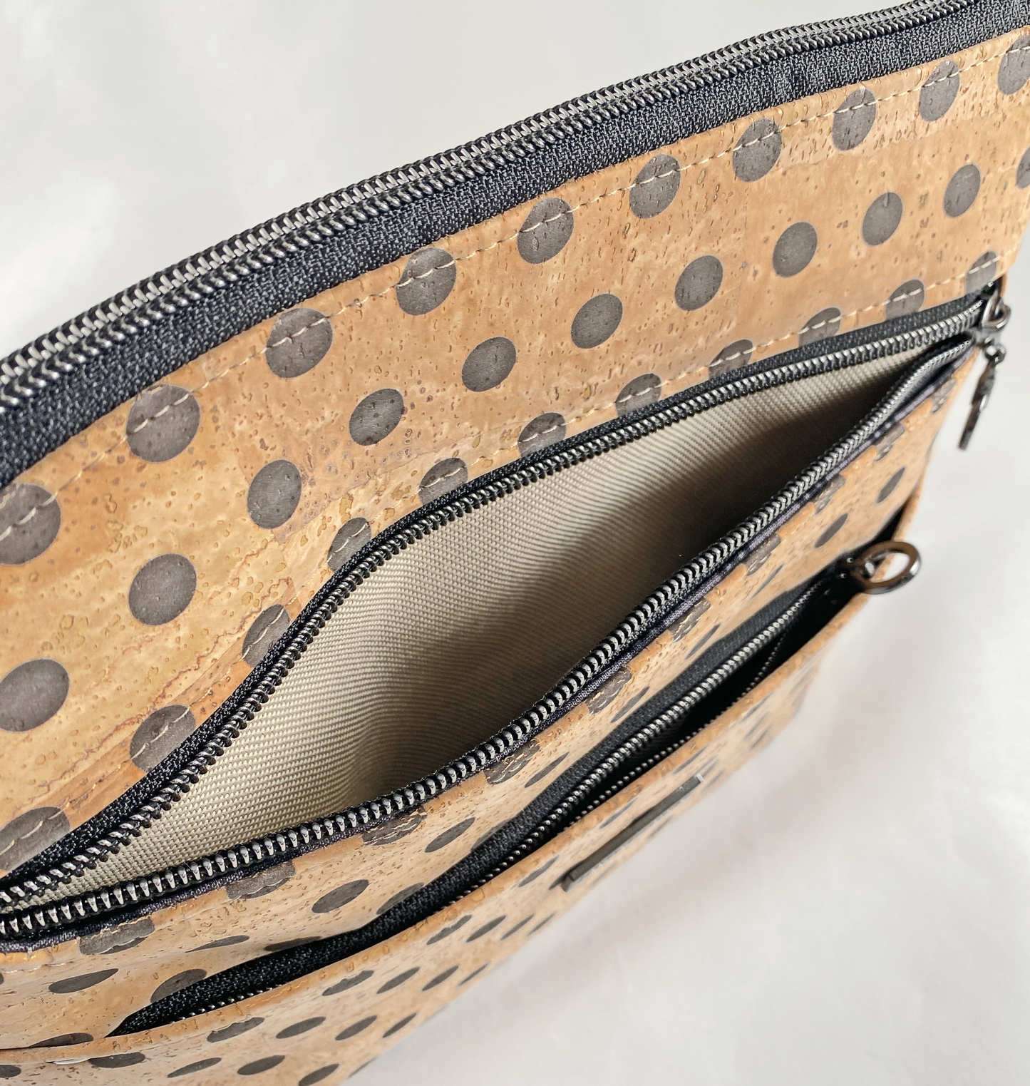 Zabelia Triple Zip Bag - PDF sewing pattern
