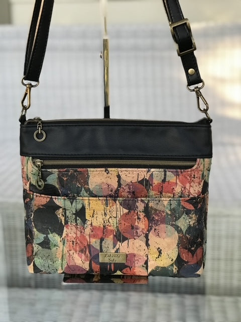 Zabelia Triple Zip Bag - PDF sewing pattern