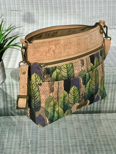 Zabelia Triple Zip Bag - PDF sewing pattern