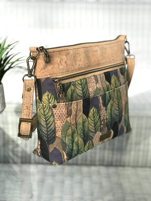 Zabelia Triple Zip Bag - PDF sewing pattern