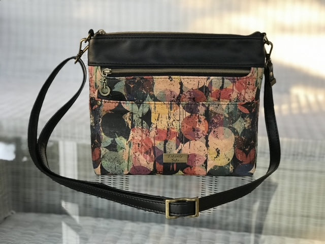 Zabelia Triple Zip Bag - PDF sewing pattern