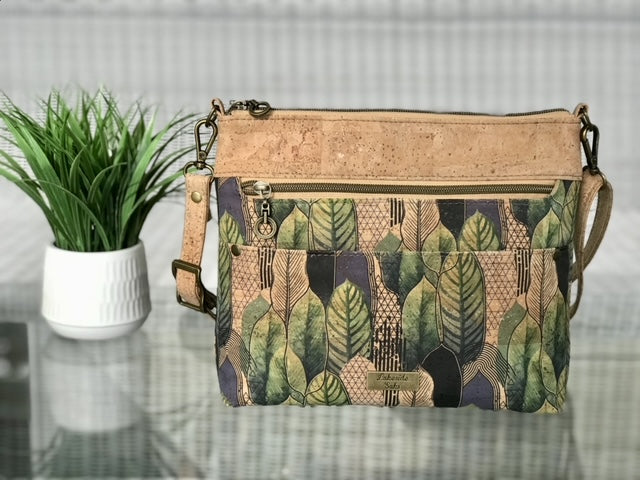 Zabelia Triple Zip Bag - PDF sewing pattern