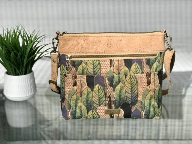 Zabelia Triple Zip Bag - PDF sewing pattern