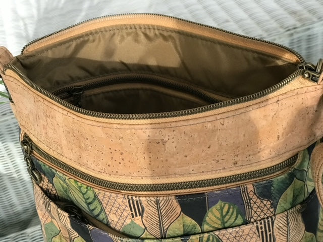 Zabelia Triple Zip Bag - PDF sewing pattern