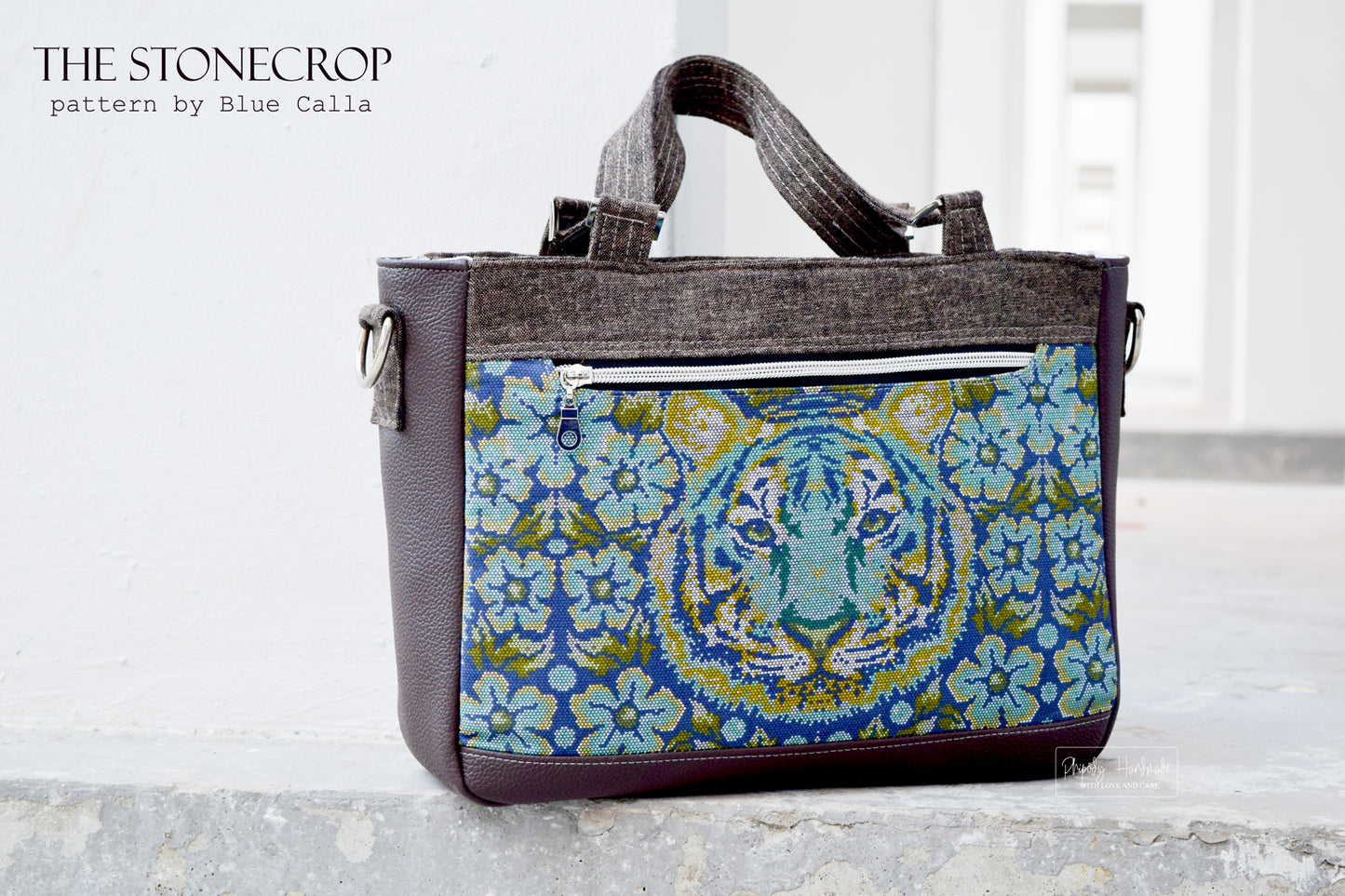 The Stonecrop Organizer Satchel - PDF Sewing Pattern