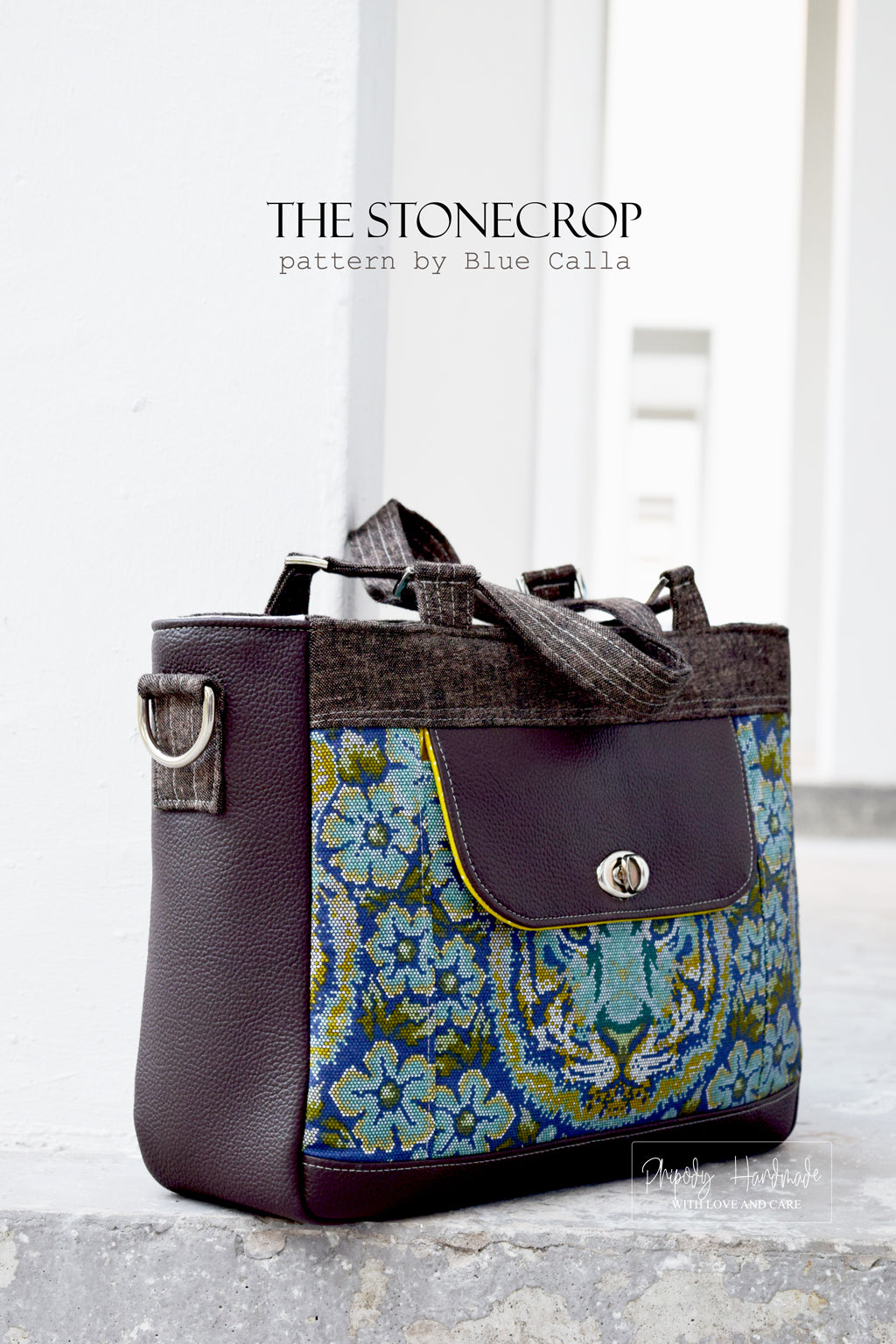 The Stonecrop Organizer Satchel - PDF Sewing Pattern