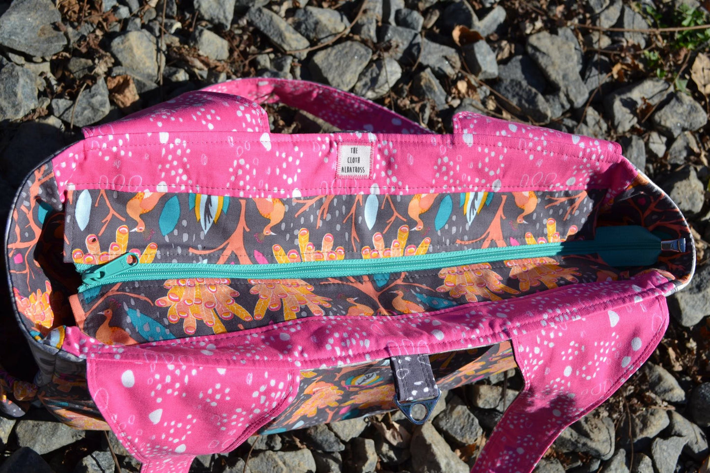 The Foxglove Bag - Fitness or Diaper bag - PDF Sewing Pattern